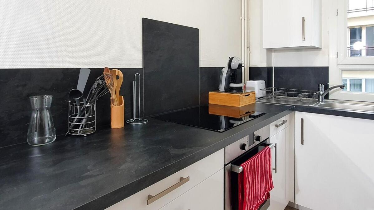 Charmant Appartement Proche De L'Abbaye-Aux-Dames Caen Dış mekan fotoğraf